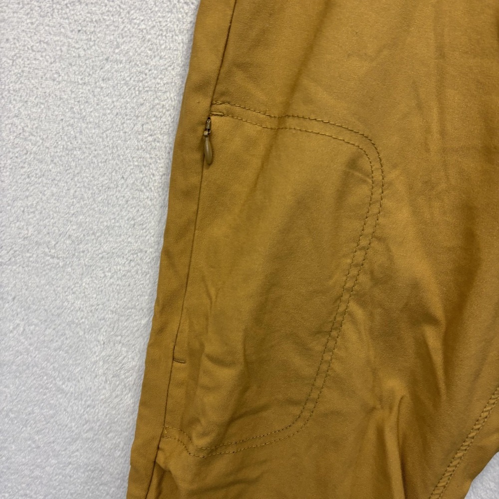 PrAna Cargo Pants Womens Size 12 Tan Stretch Convertible Hiking Outdoor Utility - Picture 12 of 16